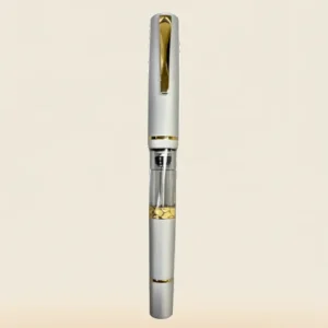 Penna Stilografica Gioia Luminosa Aluminium Grey | Oro