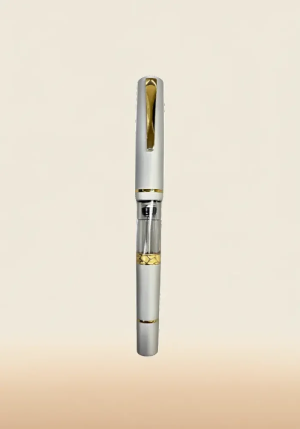 Penna Stilografica Gioia Luminosa Aluminium Grey | Oro