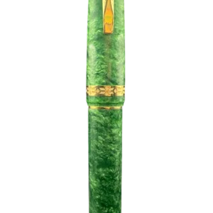 Stilografica Gioia Verde e Oro | Pregiata Resina Italiana