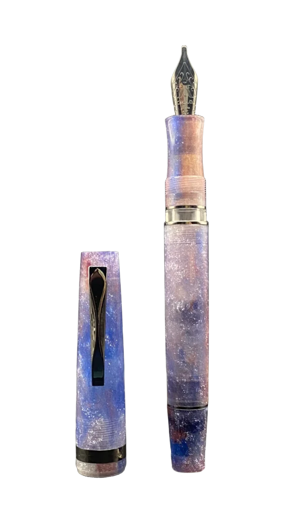 Stilografica Gioia Aurora | Resina Multicolore - immagine 2